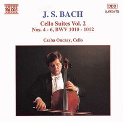 J. S. Bach - Csaba Onczay - Cello Suites Vol. 2: Nos. 4-6, BWV 1010-1012