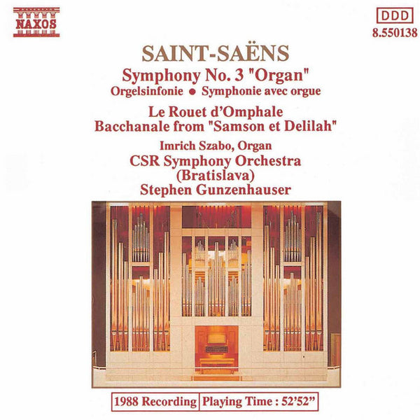 Stephen Gunzenhauser - Symphony No. 3 op. 78 Bacchanalr from 'Samson and Delilah'