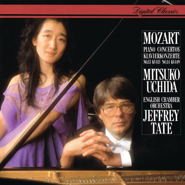 Mozart, Mitsuko Uchida, English Chamber Orchestra, Jeffrey Tate - Piano Concertos = Klavierkonzerte No. 13 KV415, No. 14 KV449