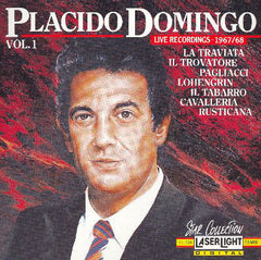 Placido Domingo - Vol. 1 - Live Recordings, 1967/68