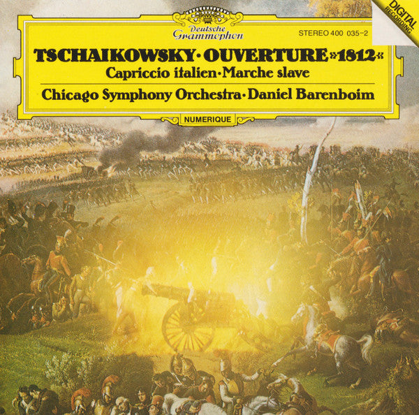 Tschaikowsky - Chicago Symphony Orchestra, Daniel Barenboim - Ouverture >>1812<< / Capriccio Italien / Marche Slave