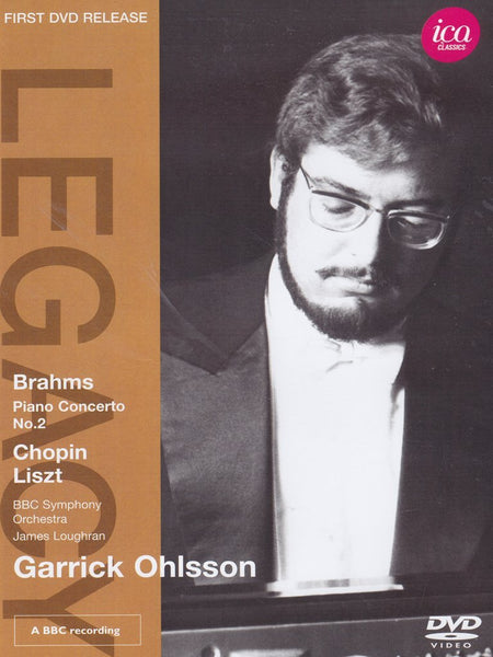 Brahms - Piano Cancerto No.2, Chopin, Liszt Garrick Ohlsson (DVD)