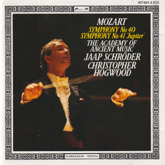 Wolfgang Amadeus Mozart - The Academy Of Ancient Music, Jaap Schroder, Christopher Hogwood - Symphony No 40 Symphony No. 41 "Jupiter"