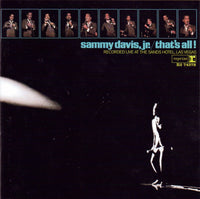 Sammy Davis Jr. - That's All! Recorded Live At The Sands Hotel, Las Vegas