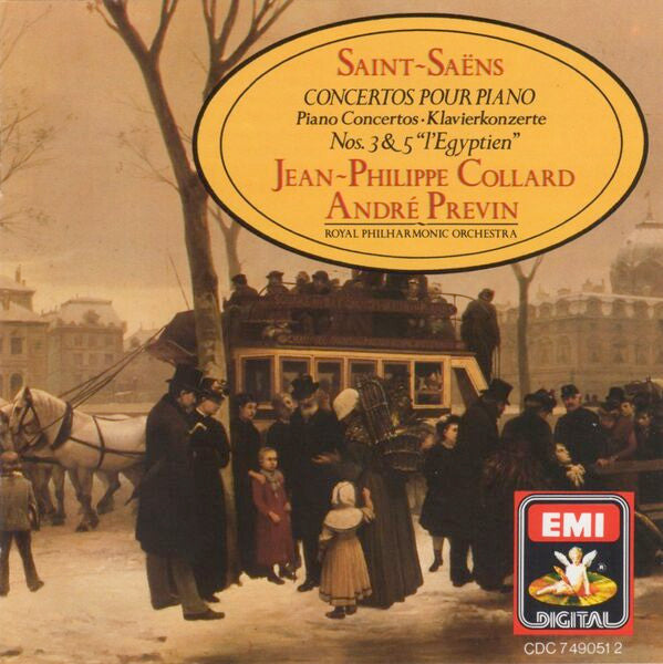 Saint-Saens - Jean-Philippe Collard, Royal Philharmonic Orchestra, Andre Previn - Concertos Pour Piano = Piano Concertos = Klavierkonzerte Nos. 3 & 5