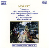 Mozart - Capella Istropolitana, Barry Wordsworth - Overtures