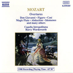 Mozart - Capella Istropolitana, Barry Wordsworth - Overtures