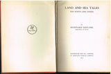 Land and Sea tales for scouts and guides Rudyard Kipling (1st edition 1923)