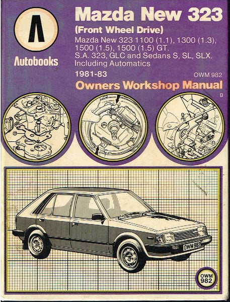 Autobooks Workshop Manual Mazda new 323