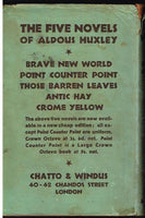 Brave New World Aldous Huxley (1935,new impression)