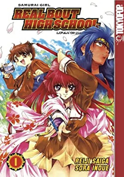 Samurai Girl Real Bout High School Volume 1 - Reiji Saiga & Sora Inoue