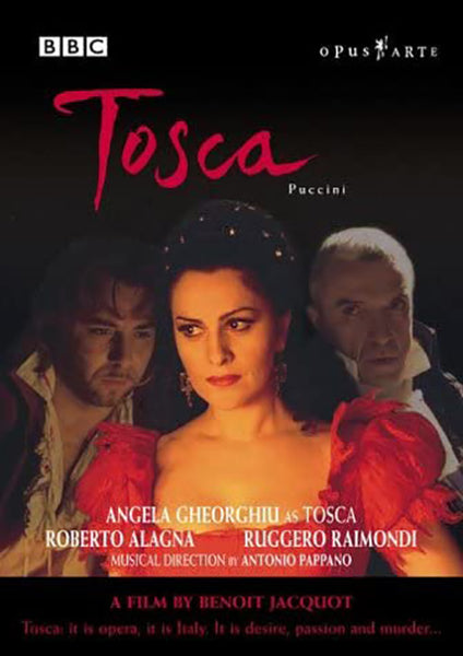 Angela Gheorghiu, Giacomo Puccini, Antonio Pappano, Roberto Alagna - Tosca (DVD)
