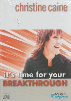 I'ts Time For Your Breakthrough - Christine Caine (Audiobook - CD)