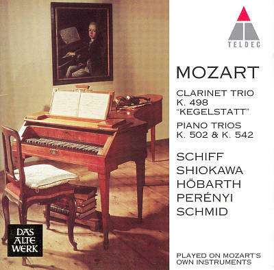 Andras Schiff - Mozart - Clarinet Trio K. 498 "Kegelstatt", Piano Trios K. 502 & K. 542