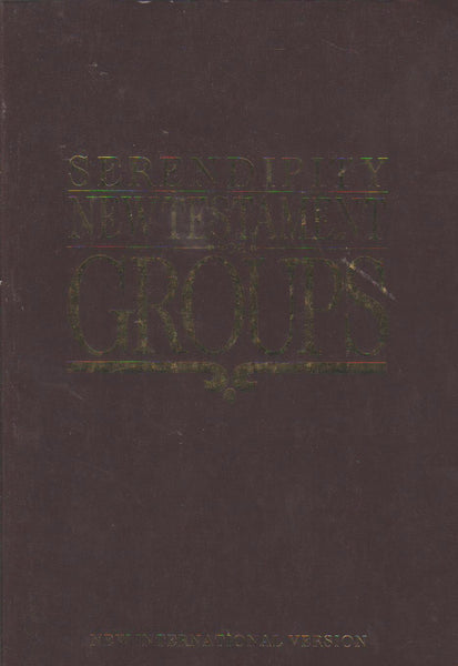 Serendipity New Testament for Groups New International Version Lyman Coleman