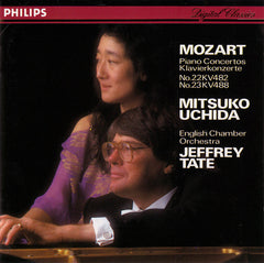 Mozart, Mitsuko Uchida, English Chamber Orchestra, Jeffrey Tate - Piano Concertos No.22 KV482, No.23 KV488