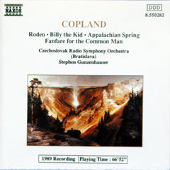Copland, Czechoslovak Radio Symphony Orchestra, Gunzenhauser - Rodeo, Billy The Kid, Appalachian Spring, Fanfare For The Common Man