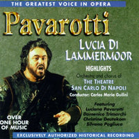 Pavarotti, Orchestra And Chorus Of The Theatre San Carlo di Napoli, Carlo Maria Giulini - Lucia di Lammermoor Highlights