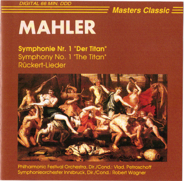 Gustav Mahler - Symphony No 1 / Ruckert-Lieder