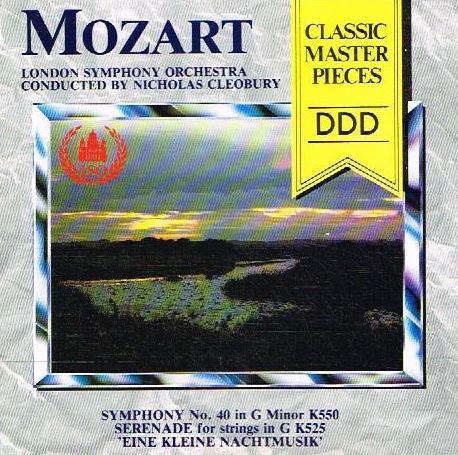 Londen Symphony Orchestra - Nicholas Cleobury, 40th, SfS - W.A.Mozart - Symphony No 40 & Serenade for Strings