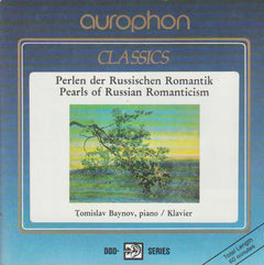 Tomislav Baynov - Pearls of Russian Romanticism