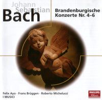Johann Sebastian Bach, I Musici - Brandenburgische Konzerte Nr. 4-6