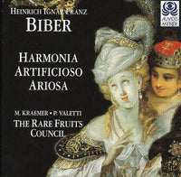 Heinrich Ignaz Franz Biber, The Rare Fruits Council - Harmonia Artificioso - Ariosa