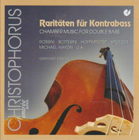 Gerhard Dzwiza, Rossini, Bottesini, Hoffmeister, Sperger, Michael Haydn - Raritaten Fur Kontrabass Chamber Music For Double Bass