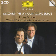 Mozart, Itzhak Perlman, James Levine, Wiener Philharmoniker - The 5 Violin Concertos