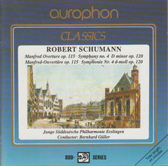 Junge Suddeutsche Philharmonie Esslingen Conducted By Bernhard Guller - Manfred Overture op. 115 - Symphony no. 4 in D Minor op, 120