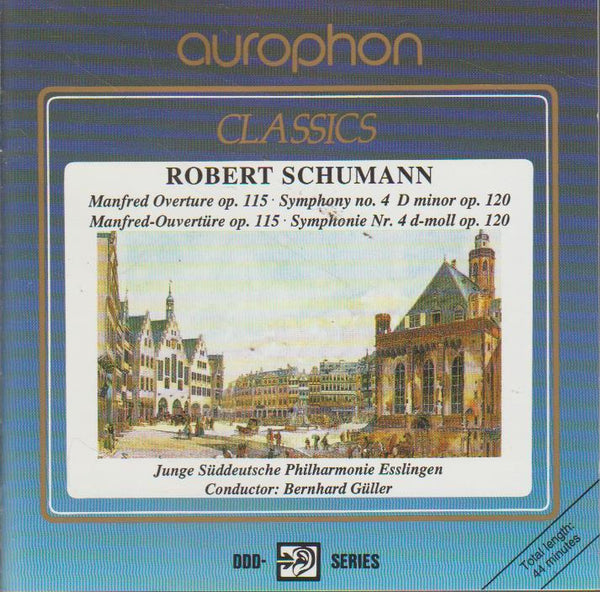 Junge Suddeutsche Philharmonie Esslingen Conducted By Bernhard Guller - Manfred Overture op. 115 - Symphony no. 4 in D Minor op, 120