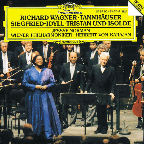 Richard Wagner - Jessye Norman, Wiener Philharmoniker, Herbert von Karajan - Tannhauser; Siegfried-Idyll; Tristan Und Isolde
