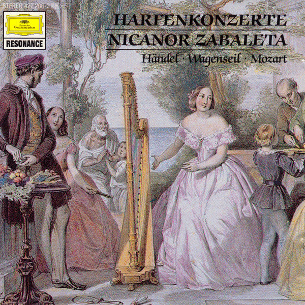 Handel, Wagenseil, Mozart - Nicanor Zabaleta - Harfenkonzerte