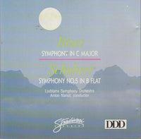 Bizet/Schubert, Ljubljana Symphony Orchestra, Anton Nanut - Symphony in C Major / Symphony No. 5 in B Flat