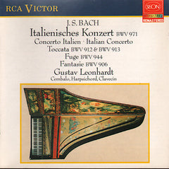 J.S. Bach, Gustav Leonhardt - Italienisches Konzert BWV 971 / Toccata BWV 912 & 913 / Fuge BWV 944 / Fantasie BWV 906
