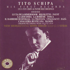 Tito Schipa - Tito Schipa - His first records