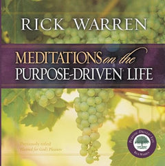 Planned for God's pleasure,meditations on the Purpose-Driven Life - Rick Warren