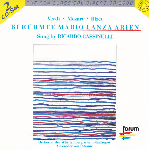 Verdi, Mozart, Bizet - Ricardo Cassinelli, Orchester der Wurttembergischen Staatsoper (2), Alexander von Pitamic - Beruhmte Mario Lanza Arien
