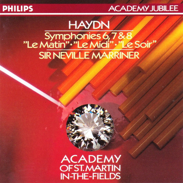 Haydn - Sir Neville Marriner, Academy Of St. Martin In-the-Fields - Symphonies 6, 7 & 8 ''Le Matin'' ''Le Midi'' ''Le Soir''