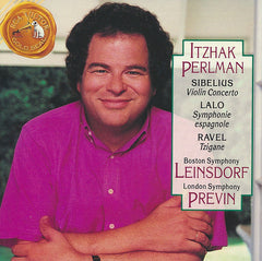 Itzhak Perlman - Lalo: Symphonie Espagnole, Op. 21. Sibelius: Violin Concerto. Ravel: Tzigane.