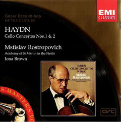 Haydn - Mstislav Rostropovich, Academy Of St Martin In The Fields, Iona Brown - Cello Concertos Nos. 1 & 2