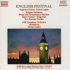 CSR Symphony Orchestra (Bratislava), Adrian Leaper - English Festival