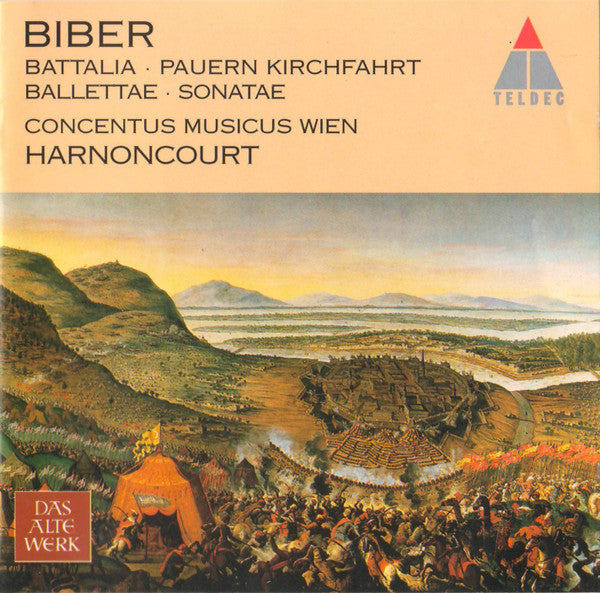 Biber  / Concentus Musicus Wien, Harnoncourt - Battalia, Pauern Kirchfahrt, Ballettae, Sonatae