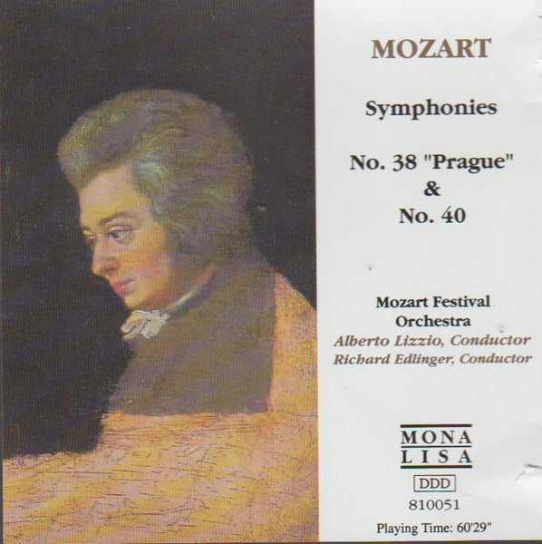 Mozart, Mozart Festival Orchestra - Symphonies No. 38 "Prague" & No.40