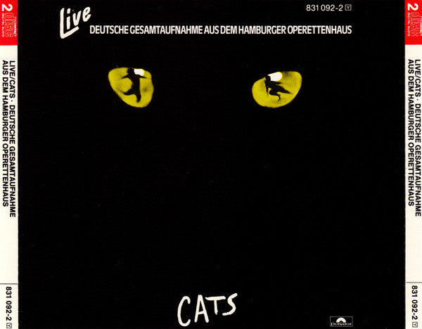 Andrew Lloyd Webber - Cats (Live) - Deutsche Gesamtaufnahme Aus Dem Hamburger Operettenhaus