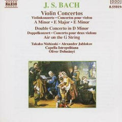 J.S. Bach - Takako Nishizaki, Alexander Jablokov, Capella Istropolitana, Oliver Dohnanyi - Violin Concertos