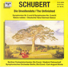 Various, Berliner Festspielorchester, Isabel Mourao, Symphonisches Orchester Berlin - Symphonien Nr. 5 u. 8 - Walzer - Deutscher Tanz (Schubert)