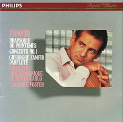 Zamfir / Orchestre Philharmonique De Monte-Carlo, Lawrence Foster - Rhapsodie Du Printemps, Concerto No. 1