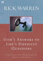 God's Answers To Life's Difficult Questions - Rick Warren (DVD)