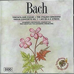 Bach - Hymisher Greenburg Conducting The  European Philharmonic Orchestra - Toccata And Fugue / The Italian Concerto / Violin Concerto No. 1